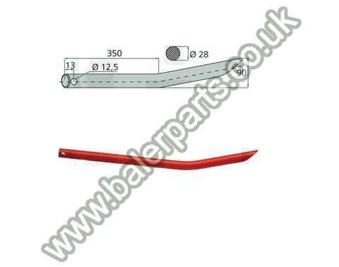 Bale Spike 550mm Long_x000D_n_x000D_nEquivalent to OEM: 18563_x000D_n_x000D_nSpare part will fit - Various