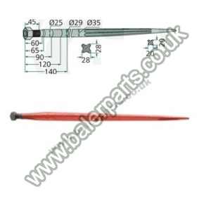 Bale Spike 640mm Long_x000D_n_x000D_nEquivalent to OEM:  18819 18819 18819 18819_x000D_n_x000D_nSpare part will fit - Various