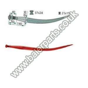 Bale Spike 680mm Long_x000D_n_x000D_nEquivalent to OEM:  18681 18681 18681_x000D_n_x000D_nSpare part will fit - Various