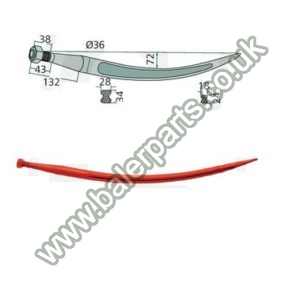 Bale Spike 760mm Long_x000D_n_x000D_nEquivalent to OEM:  18782_x000D_n_x000D_nSpare part will fit - Various