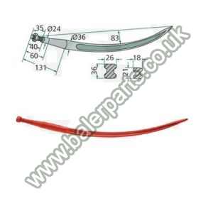 Bale Spike 800mm Long_x000D_n_x000D_nEquivalent to OEM:  18780_x000D_n_x000D_nSpare part will fit - Various