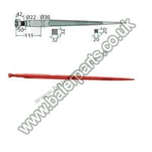 Bale spike 810mm Long_x000D_n_x000D_nEquivalent to OEM:  18805 18805 18805 18805 18805 18805 18805 221151_x000D_n_x000D_nSpare part will fit - Various