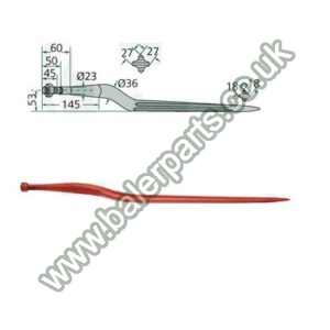 Bale Spike 810mm Long_x000D_n_x000D_nEquivalent to OEM:  18810 90083639 90083639 18810_x000D_n_x000D_nSpare part will fit - Various