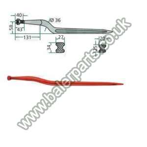 Bale Spike 815mm Long_x000D_n_x000D_nEquivalent to OEM:  18822 69617 18822 69617 69617 18822_x000D_n_x000D_nSpare part will fit - Various