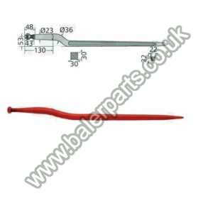 Bale Spike 820mm Long_x000D_n_x000D_nEquivalent to OEM:  18835 18835 17045_x000D_n_x000D_nSpare part will fit - Various