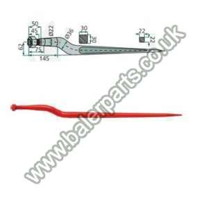 Bale Spike 820mm Long_x000D_n_x000D_nEquivalent to OEM:  18827 100081 221195 100081_x000D_n_x000D_nSpare part will fit - Various