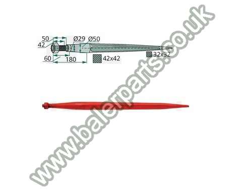 Bale Spike 820mm Long_x000D_n_x000D_nEquivalent to OEM:  18849_x000D_n_x000D_nSpare part will fit - Various