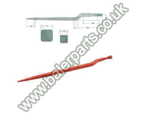 Bale Spike 830mm Long_x000D_n_x000D_nEquivalent to OEM:  8302402_x000D_n_x000D_nSpare part will fit - Various