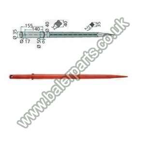 Bale Spike 850mm Long_x000D_n_x000D_nEquivalent to OEM:  18857_x000D_n_x000D_nSpare part will fit - Various