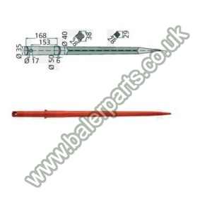 Bale Spike 850mm Long_x000D_n_x000D_nEquivalent to OEM:  18858_x000D_n_x000D_nSpare part will fit - Various