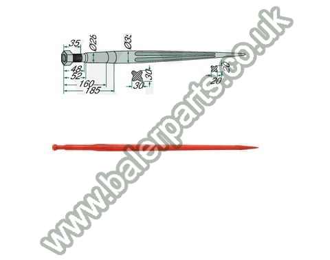 Bale Spike 870mm Long_x000D_n_x000D_nEquivalent to OEM:  18870_x000D_n_x000D_nSpare part will fit - Various