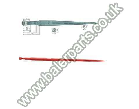 Bale Spike 885mm Long_x000D_n_x000D_nEquivalent to OEM:  18885_x000D_n_x000D_nSpare part will fit - Various