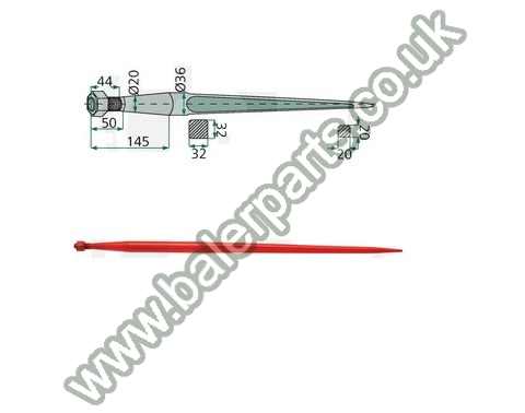 Bale Spike 900mm Long_x000D_n_x000D_nEquivalent to OEM:  18912_x000D_n_x000D_nSpare part will fit - Various