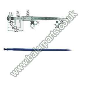 Bale Spike 900mm Long_x000D_n_x000D_nEquivalent to OEM:  17058 18916_x000D_n_x000D_nSpare part will fit - Various