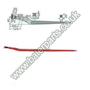 Bale Spike 950mm Long_x000D_n_x000D_nEquivalent to OEM:  18959_x000D_n_x000D_nSpare part will fit - Various