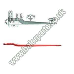 Bale Spike 970mm Long_x000D_n_x000D_nEquivalent to OEM:  18970_x000D_n_x000D_nSpare part will fit - Various