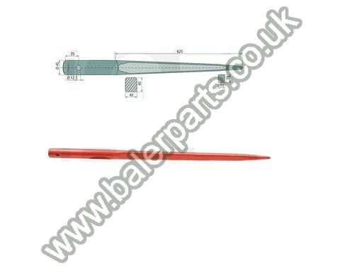 Bale Spike 980mm Long_x000D_n_x000D_nEquivalent to OEM:  18985_x000D_n_x000D_nSpare part will fit - Various