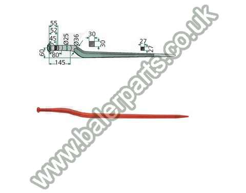 Bale Spike 930mm Long_x000D_n_x000D_nEquivalent to OEM:  130103 701951 24401501_x000D_n_x000D_nSpare part will fit - Various