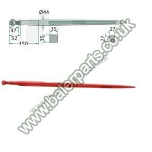 Bale Spike 980mm Long_x000D_n_x000D_nEquivalent to OEM:  18980 18980_x000D_n_x000D_nSpare part will fit - Various