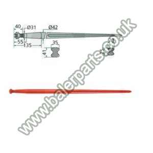 Bale Spike 1000mm Long_x000D_n_x000D_nEquivalent to OEM:  181002 7001002 2411010_x000D_n_x000D_nSpare part will fit - Various