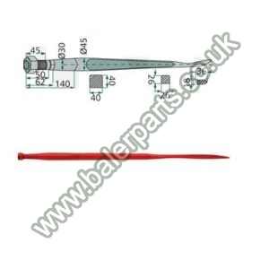 Bale Spike 1100mm Long_x000D_n_x000D_nEquivalent to OEM:  181124 241165_x000D_n_x000D_nSpare part will fit - Various