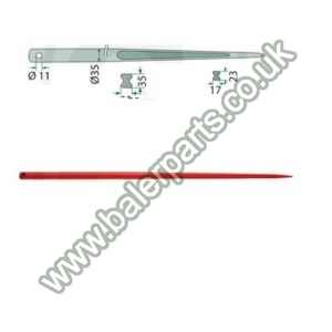 Bale Spike 1150mm Long_x000D_n_x000D_nEquivalent to OEM:  181155_x000D_n_x000D_nSpare part will fit - Various