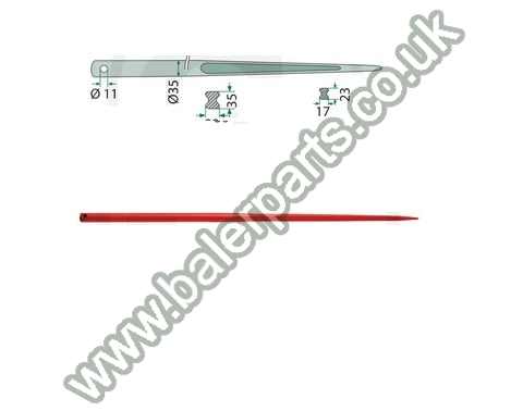 Bale Spike 1150mm Long_x000D_n_x000D_nEquivalent to OEM:  181155_x000D_n_x000D_nSpare part will fit - Various