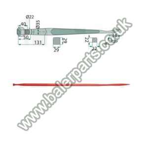 Bale Spike 1400mm Long_x000D_n_x000D_nEquivalent to OEM:  181414_x000D_n_x000D_nSpare part will fit - Various