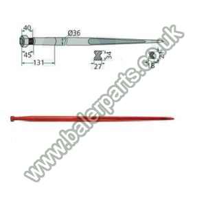 Bale Spike 1400mm Long_x000D_n_x000D_nEquivalent to OEM:  181400 976311080 97631115 181400 976311080 97631115 181400_x000D_n_x000D_nSpare part will fit - Various