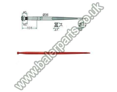 Bale Spike 1400mm Long_x000D_n_x000D_nEquivalent to OEM:  181400 976311080 97631115 181400 976311080 97631115 181400_x000D_n_x000D_nSpare part will fit - Various