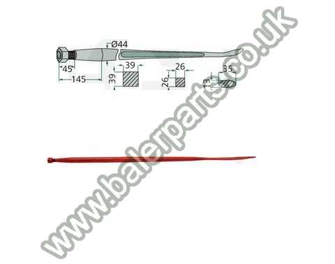 Bale Spike 1400mm Long_x000D_n_x000D_nEquivalent to OEM:  181408 241163 181408 181408_x000D_n_x000D_nSpare part will fit - Various