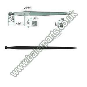 Bale Spike 800mm Long_x000D_n_x000D_nEquivalent to OEM:  0518280 18838 18838_x000D_n_x000D_nSpare part will fit - Various