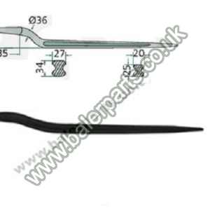 Bale Spike 815mm Long_x000D_n_x000D_nEquivalent to OEM:  18817 18817 18817_x000D_n_x000D_nSpare part will fit - Various