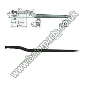 Bale Spike 880mm Long_x000D_n_x000D_nEquivalent to OEM:  18854 307251 18851 18851 30725 30725 18851_x000D_n_x000D_nSpare part will fit - Various