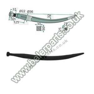 Bale Spike 600mm Long_x000D_n_x000D_nEquivalent to OEM:  18601 221191_x000D_n_x000D_nSpare part will fit - Various