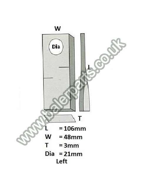 Mower Blade_x000D_n_x000D_nEquivalent to OEM:  1042660 CM137_x000D_n_x000D_nSpare part will fit - Various
