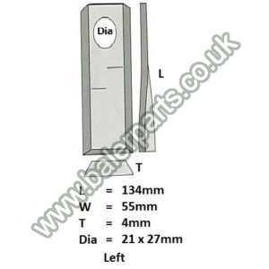 Mower Blade_x000D_n_x000D_nEquivalent to OEM:  13800028 1164180_x000D_n_x000D_nSpare part will fit - Various