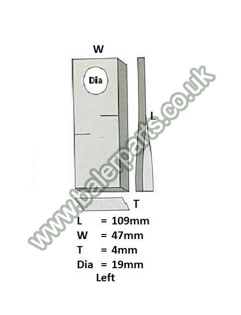 Mower Blade_x000D_n_x000D_nEquivalent to OEM:  13800031 1142380_x000D_n_x000D_nSpare part will fit - Various