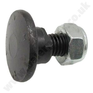 Mower Blade Bolt_x000D_n_x000D_nEquivalent to OEM: 56150100 56150100 56150100_x000D_n_x000D_nSpare part will fit - GMD 44