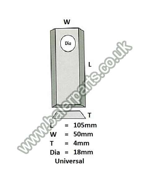 Mower Blade_x000D_n_x000D_nEquivalent to OEM: XD570_x000D_n_x000D_nSpare part will fit - Various
