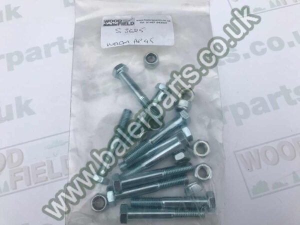 Welger Flywheel/Feeder Shearbolt (pack of 10)_x000D_n_x000D_nEquivalent to OEM: 0901107800_x000D_n_x000D_nSpare part will fit - AP45
