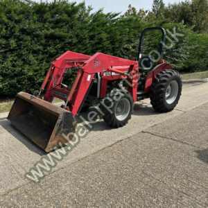 Massey Ferguson 240 4 wheel drive tractor for sale with loader