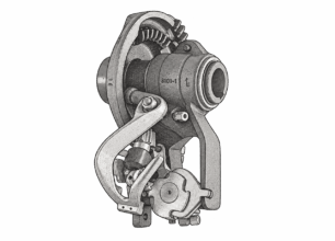 Waste baler tying parts